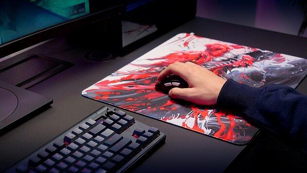 Actual product image CHERRY XTRFY GP6 Hydrus Red Mousepad