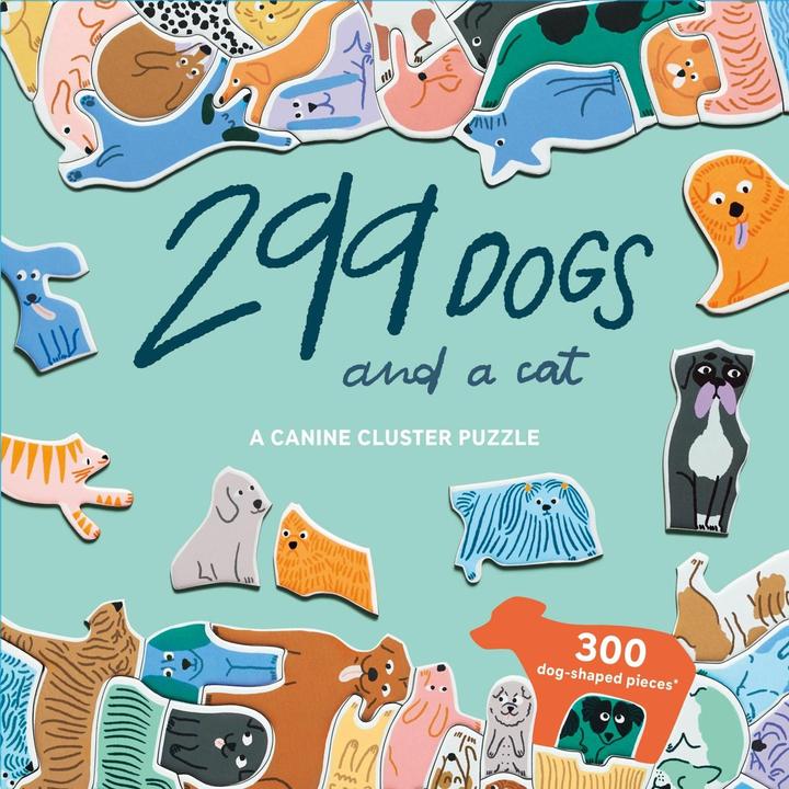 Immagine prodotto 299 cani (e un gatto) (299 pezzi)