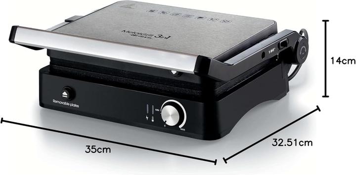 Actual product image Ariete MetalGrill 3in1