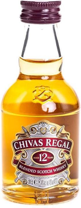 Produktbild Chivas Regal Whisky Chivas 5 cl Scotch Blend 12 years old (Scotch Whisky, Blended Whisky, 1 x 5 cl)