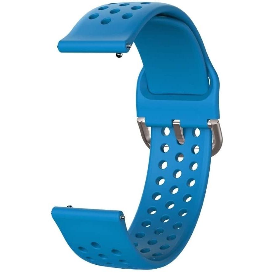 Thumbnail - Strap-it Silikonarmband (Silikon, Vivoactive 3), Uhrenarmband, Blau