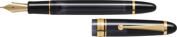 Schwarz, Transparent