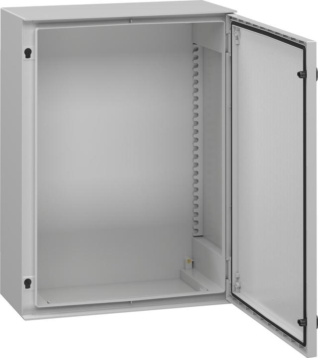 Actual product image Schneider Electric Polyester enclosure PLM wall mounting, with NSYPLM86BG