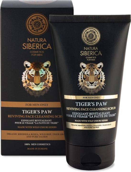 Produktbild Natura Siberica Men Tiger's Paw Reviving Face Cleansing Scrub - Cleansing peeling to revitalize (Reinigungspeeling, 150 ml)