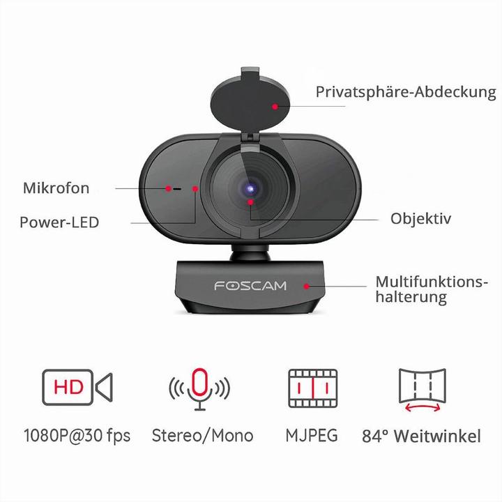 Produktbild Foscam W81 (8.60 Mpx)