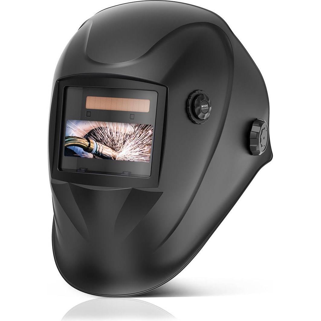 Stahlwerk, Occhiali protettivi + visiera, WORKER Casco per saldatura automatico 3 in 1 Scudo per saldatura