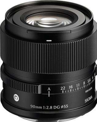 Actual product image Sigma 90mm F2,8 DG | Contemporary (L-Mount) (Black) (L-Mount, Sigma SA, full size)