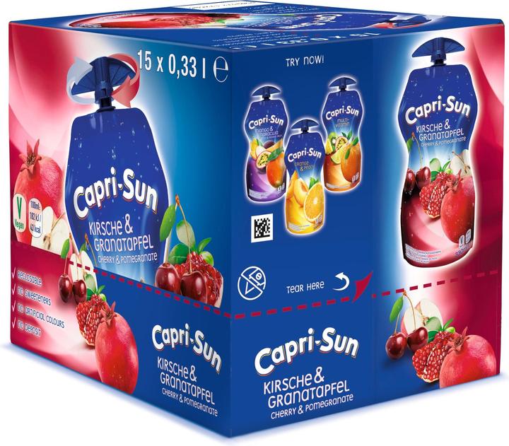 Produktbild Capri-Sun Kirsche Granatapfel (15 x 33 cl)