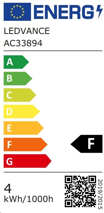 Energie-Label Osram Ledinestra (S14s, 3.20 W, 275 lm, 1 x, F)