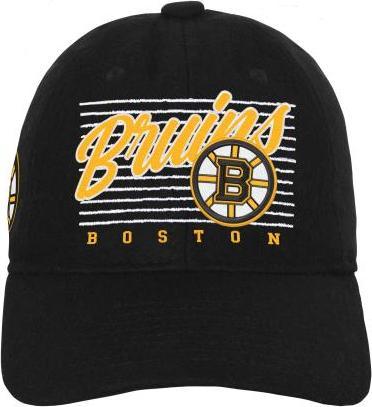 Produktbild Outerstuff Retro Wooly Dad Cap JR (Einheitsgrösse, Schwarz, Boston Bruins)