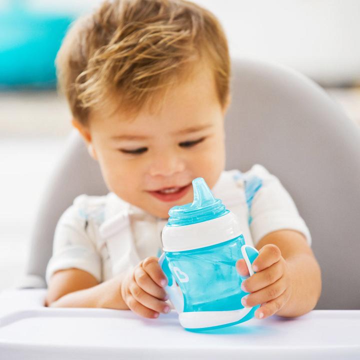 Image du produit Munchkin Gobelet Gentle Transition Trainer, 4m+, 118ml, bleu, 012549WW (118 ml)