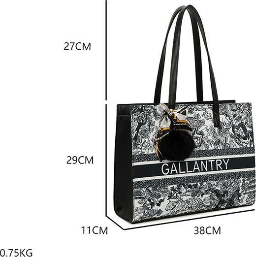 Image du produit Gallantry Sac à main Cabas Chikle Rigide Imprimé (5 l)