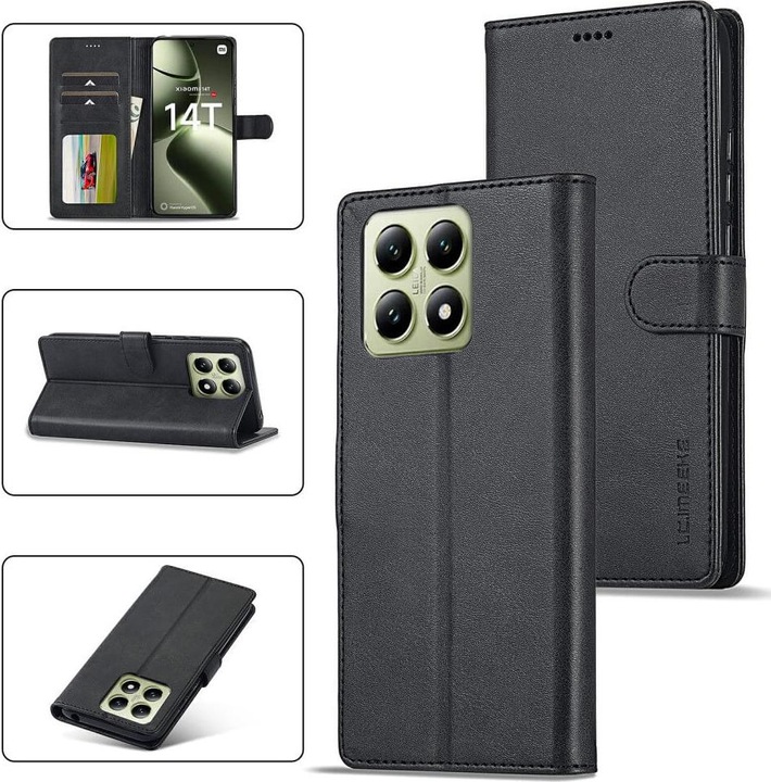 Produktbild LC.Imeeke Xiaomi 14T - Leder Etui Hülle (Xiaomi 14T)