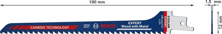 Produktbild Bosch Professional Zubehör EXPERT ‘Window Demolition’ S 956 DHM Säbelsägeblatt, 1 Stück