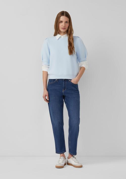 Produktbild s.Oliver Scuba-Sweatshirt mit Faltendetails (44)