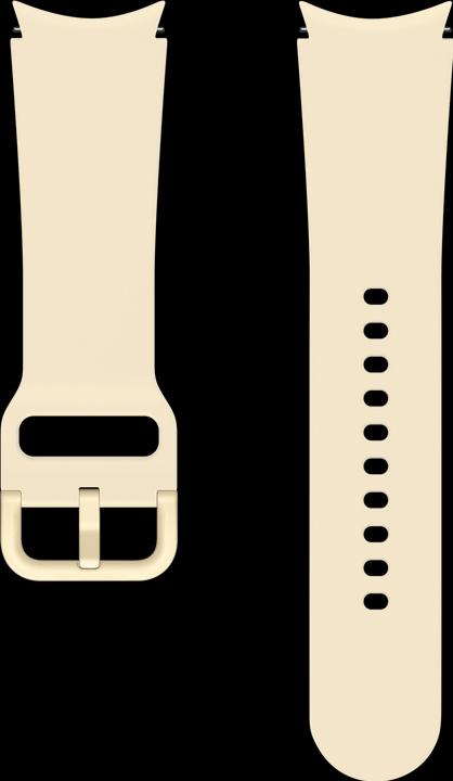 Actual product image Samsung Sport Bracelet Sport Band Beige (20 mm, Fluoroelastomer, Galaxy Watch 4 Classic)