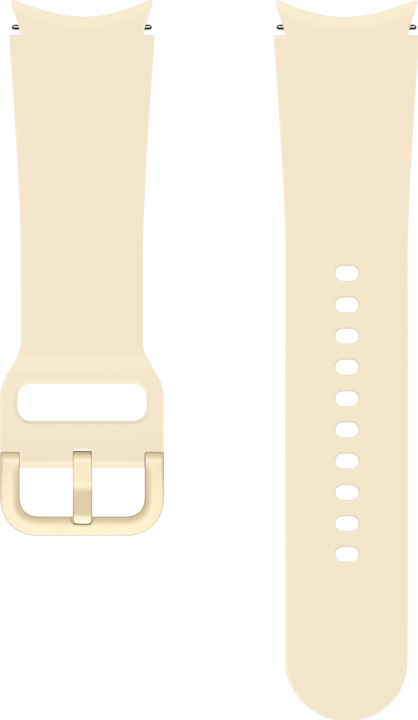 Produktbild Samsung Sportarmband Sport Band Beige (20 mm, Fluoroelastomer, Galaxy Watch 4 Classic)