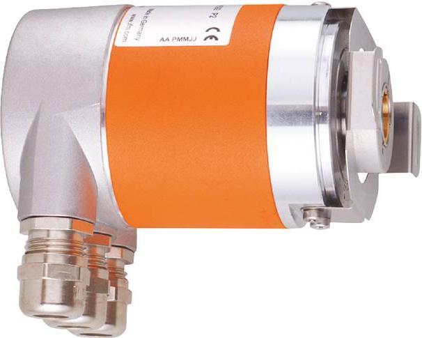 Actual product image ifm Electronic IFM hollow shaft encoder