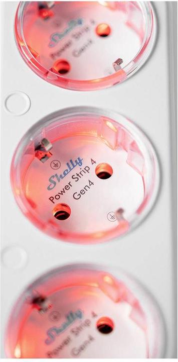 Produktbild Shelly Power Strip 4 Gen4 (4x, CEE 7/3, 1.50 m)