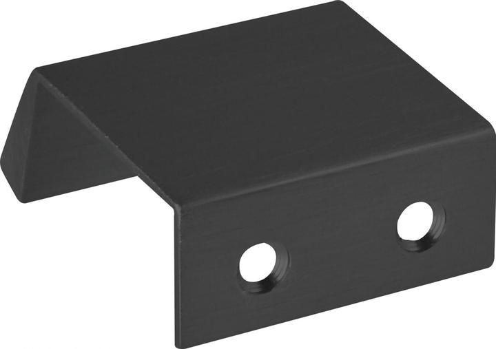Produktbild Furnipart Griffleiste Möbelgriff Bench LA 20 L 40mm Alu schwarz matt gebürstet