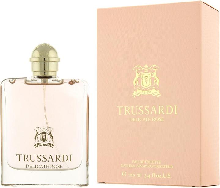 Actual product image Trussardi Delicate Rose (Eau de toilette, 100 ml)