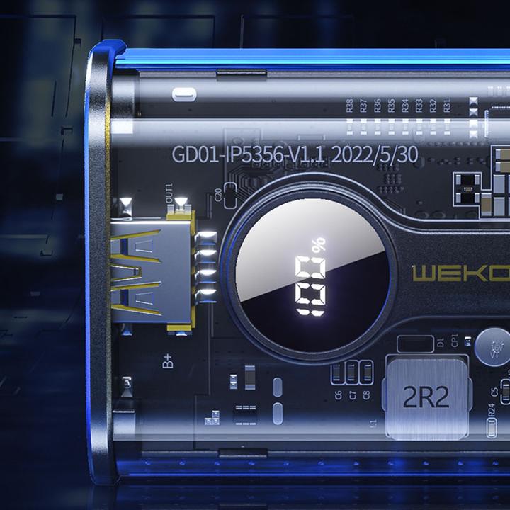 Immagine prodotto Wekome Banca di potenza Super Charging PD (10000 mAh, 22.50 W)