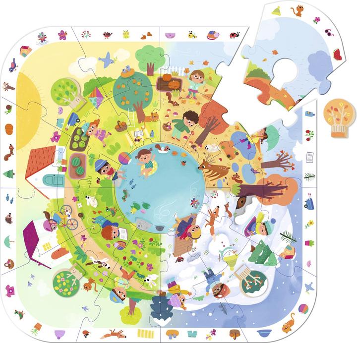 Produktbild Jumbo Puzzle XXL Seasons (30 Teile)