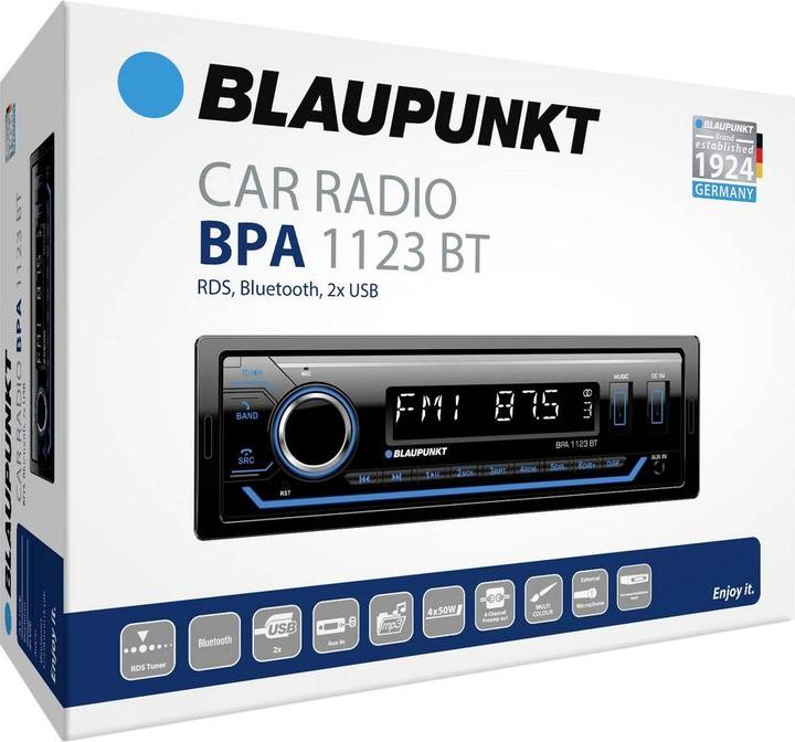 Produktbild Blaupunkt BPA 1123 BT