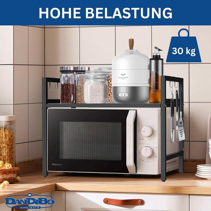 Actual product image DanDiBo Microwave shelf