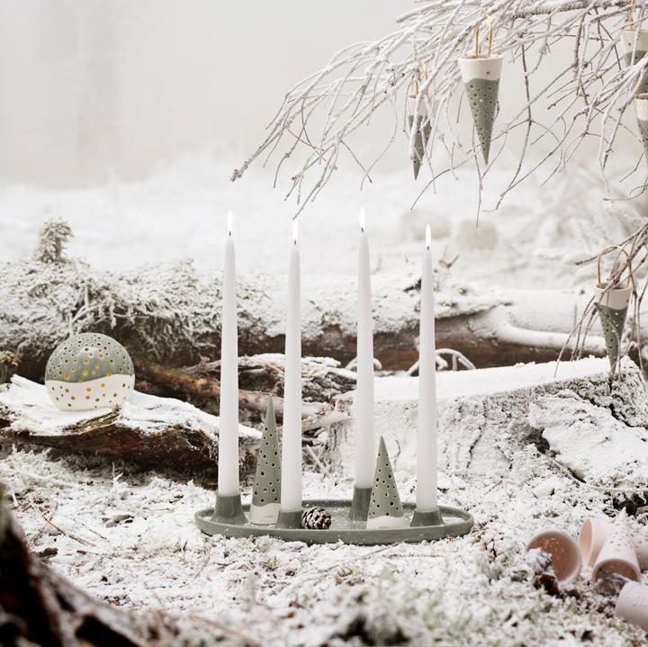 Produktbild Kähler Nobili Teelichthalter Oliv