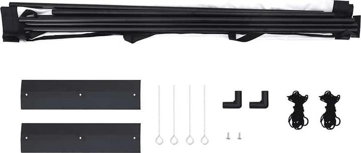 Produktbild VidaXL Beamer Leinwand mit Ständer 84 Zoll 16:9 Projektionswand Leinwand (84", 16:9)