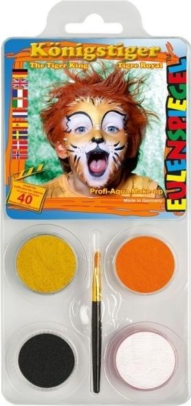 Immagine prodotto Eulenspiegel Set per il trucco della tigre