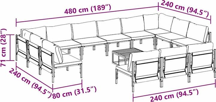 Produktbild vidaXL Elli