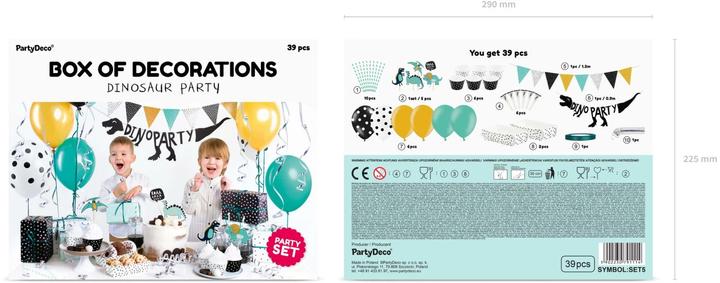 Actual product image Partydeco Dinosaurs (1 pcs.)