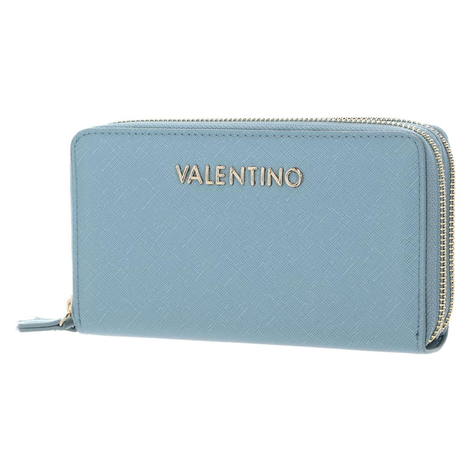 Valentino, Damen, Portemonnaie, Divina Sa Zip Around Wallet, Blau