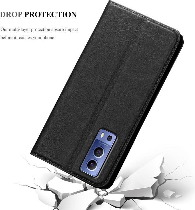 Actual product image Cadorabo Book Invis. Magnet sleeve (Vivo Y72 5G, Vivo Y52s 5G)