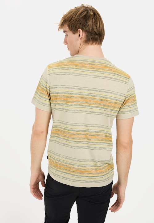 Actual product image Camel Active T-Shirt mit Streifenmuster aus Baumwolle (3XL)