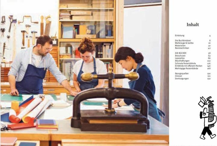 Produktbild Handgebunden - Alben, Leporellos und Bücher selber machen (Deutsch, London Centre for Book Arts, 2018)