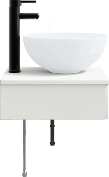 Produktbild vidaXL Wandmontiertes Waschbecken (410 mm, 400 mm)