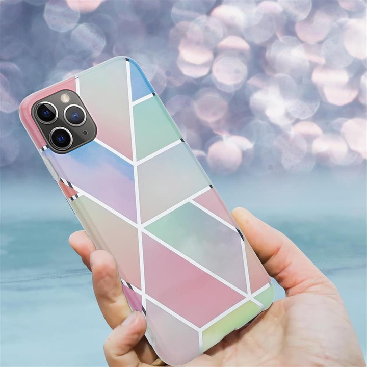 Produktbild Cadorabo IMD TPU Bunter Marmor Cover (Apple iPhone 11 Pro)