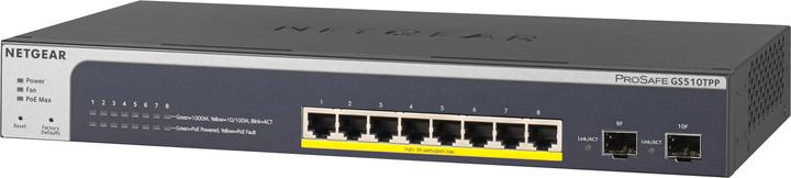Produktbild Netgear GS510TPP: 10 Port Smart Switch (10 Ports)
