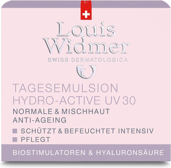 Image du produit Louis Widmer Émulsion de jour Hydro-Active UV 30 Parfumée (50 ml, Crème de jour)