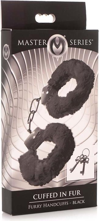 Actual product image Master Series Cuffed in Furry Handcuffs