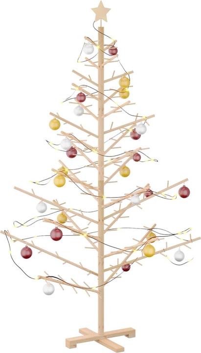 Produktbild vidaXL Holz Weihnachtsbaum (180 cm)