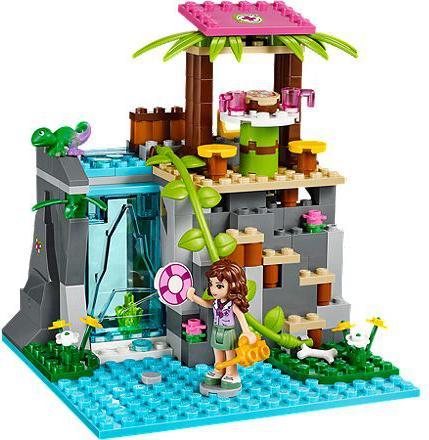 Produktbild LEGO Einsatz am Dschungel Wasserfall (41033, LEGO Friends)