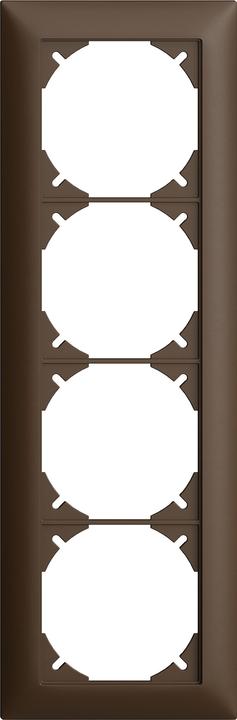 Image du produit Feller Cadre de finition EDIZIOdue 4 App / 4x1 coffee