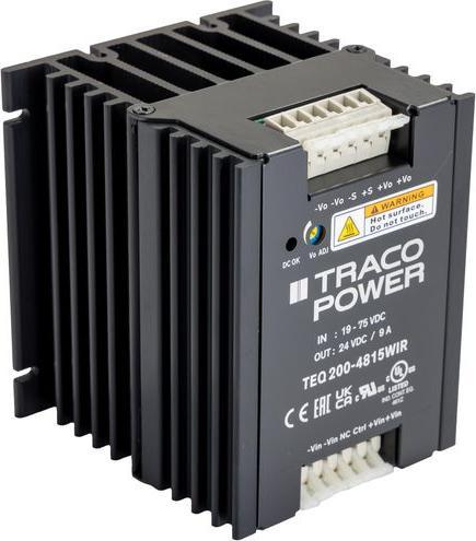 Produktbild TracoPower DC/DC Converter Isolated 24V 9A 216W