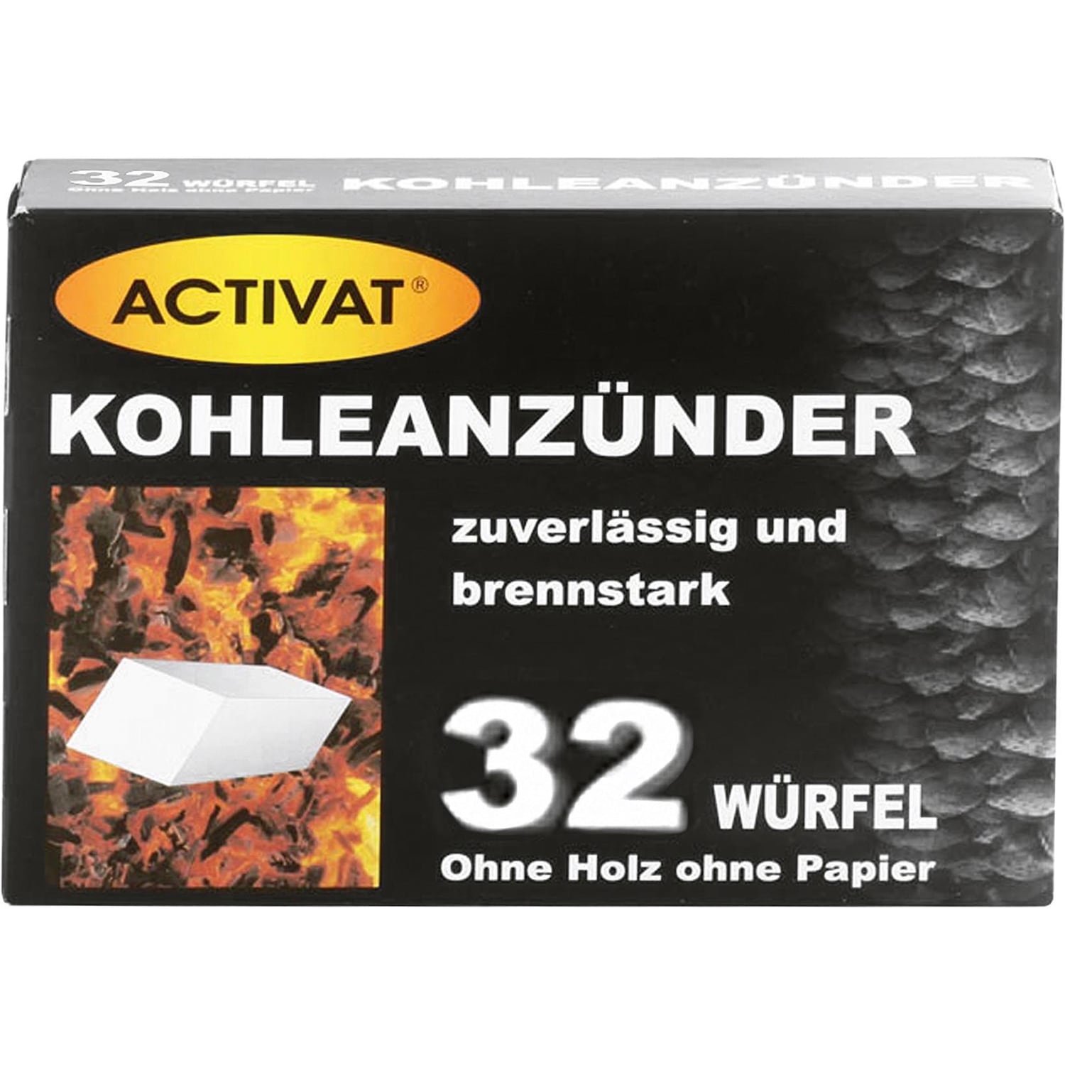 Till-Zündfix, Anzündhilfe, Activat Kohlenanzünder 32 Würfel