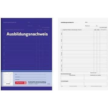 Brunnen, Formular, Berichtsheft Ausbildungsnachweis täglich DIN A4 80g/m² 28 Bl. (28 x)