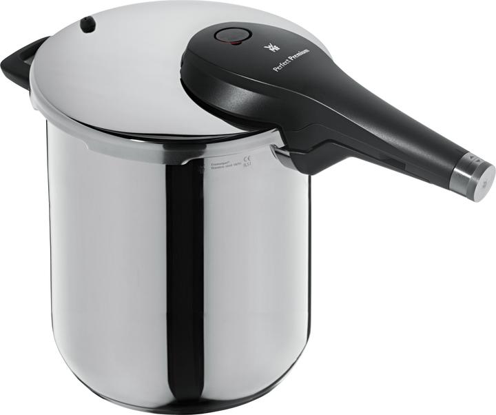 Produktbild WMF Schnellkochtopf 8,5l Dampfkochtopf Perfect Premium Induktion Edelstahl 18/10 (Dampfkochtopf, 22 x 23 cm)
